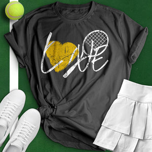 LOVE Tennis Racket Tee