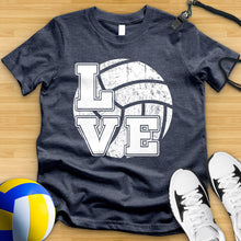 Load image into Gallery viewer, Love Volleyball Squared Tee
