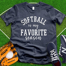 Load image into Gallery viewer, Softball Is My Favorite Season Tee
