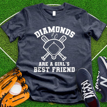 Load image into Gallery viewer, Diamonds Are A Girls Best Friend Tee
