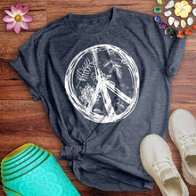 Load image into Gallery viewer, Botanical Peace Sign Tee
