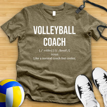 Load image into Gallery viewer, Volleyball Coach Tee
