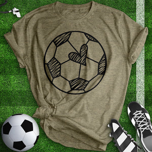 Gameday Heart Soccer Tee