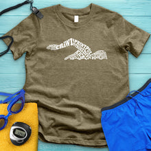 Load image into Gallery viewer, Swimmer Typography Tee
