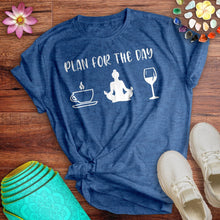Load image into Gallery viewer, Plan For The Day Yoga Tee
