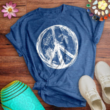 Load image into Gallery viewer, Botanical Peace Sign Tee
