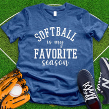 Load image into Gallery viewer, Softball Is My Favorite Season Tee
