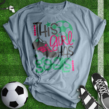 Load image into Gallery viewer, This Girl Has Goals Tee
