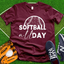 Load image into Gallery viewer, Soft Ball All Day  Tee
