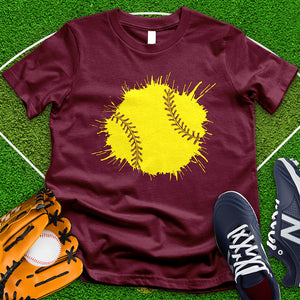 Softball Splash Tee