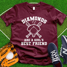 Load image into Gallery viewer, Diamonds Are A Girls Best Friend Tee
