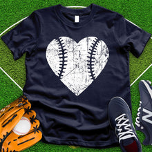 Load image into Gallery viewer, Softball Faded Heart Tee
