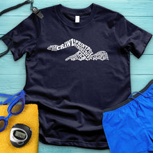 Load image into Gallery viewer, Swimmer Typography Tee
