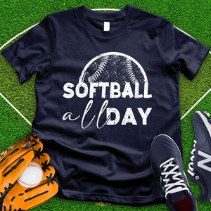 Soft Ball All Day  Tee