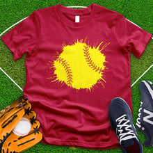 Load image into Gallery viewer, Softball Splash Tee

