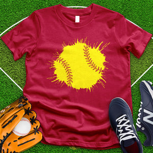 Softball Splash Tee