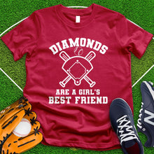 Load image into Gallery viewer, Diamonds Are A Girls Best Friend Tee
