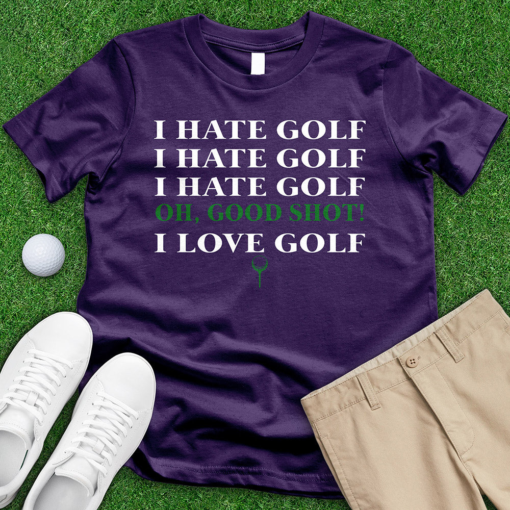 I Hate Golf Tee