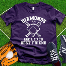 Load image into Gallery viewer, Diamonds Are A Girls Best Friend Tee
