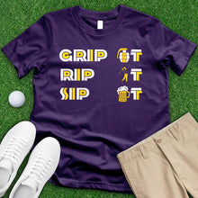 Load image into Gallery viewer, Grip It Rip It Sip It Tee
