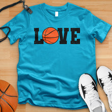 Load image into Gallery viewer, Love Basketball Tee
